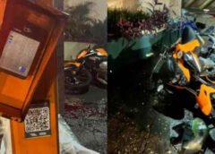 MOTOCICLISTA MORRE APÓS SER ATINGIDO POR CARRO EM ALTA VELOCIDADE NA AVENIDA EFIGÊNIO SALLES