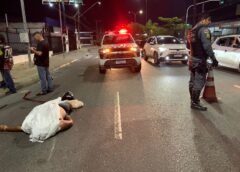 MOTOCICLISTA MORRE APÓS COLIDIR COM POSTE NA ZONA NORTE