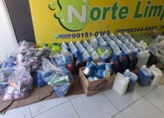 APÓS DENÚNCIA, PC-AM, PROCON E VISA MANAUS DESARTICULAM LOJA CLANDESTINA QUE FABRICAVA PRODUTOS DE LIMPEZA