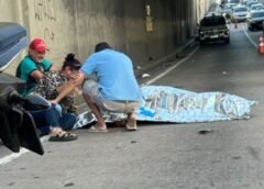 MULHER MORRE EM ACIDENTE DE MOTO NA AVENIDA DARCY VARGAS