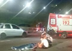 MOTOCICLISTA MORRE APÓS COLISÃO COM CAMINHÃO NA AVENIDA DAS TORRES