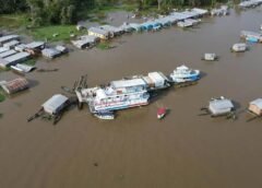 ALERTA DE CHEIAS APONTA RISCO DE INUNDAÇÃO EM MANAUS E MANACAPURU