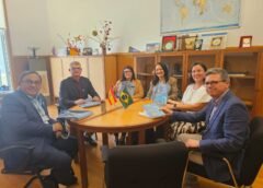REPRESENTANTES DO PROFÁGUA E ARI/UEA REALIZAM VISITA INSTITUCIONAL À UNIVERSIDADE DE ALICANTE, NA ESPANHA