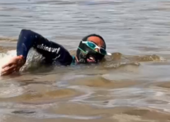 ‘HOMEM-PEIXE’ DESAPARECE DURANTE TRAVESSIA A NADO NA BAÍA DO MARAJÓ NO PARÁ