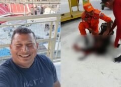 TRABALHADOR MORRE APÓS CAIR DE GUINDASTE DURANTE MONTAGEM DE CENÁRIO DA FLOR MATIZADA, EM MANACAPURU