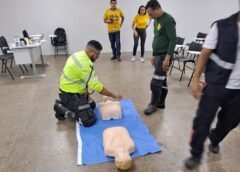 EQUIPES DO SAMU CAPACITAM SERVIDORES DO IMMU EM NOÇÕES DE PRIMEIROS SOCORROS